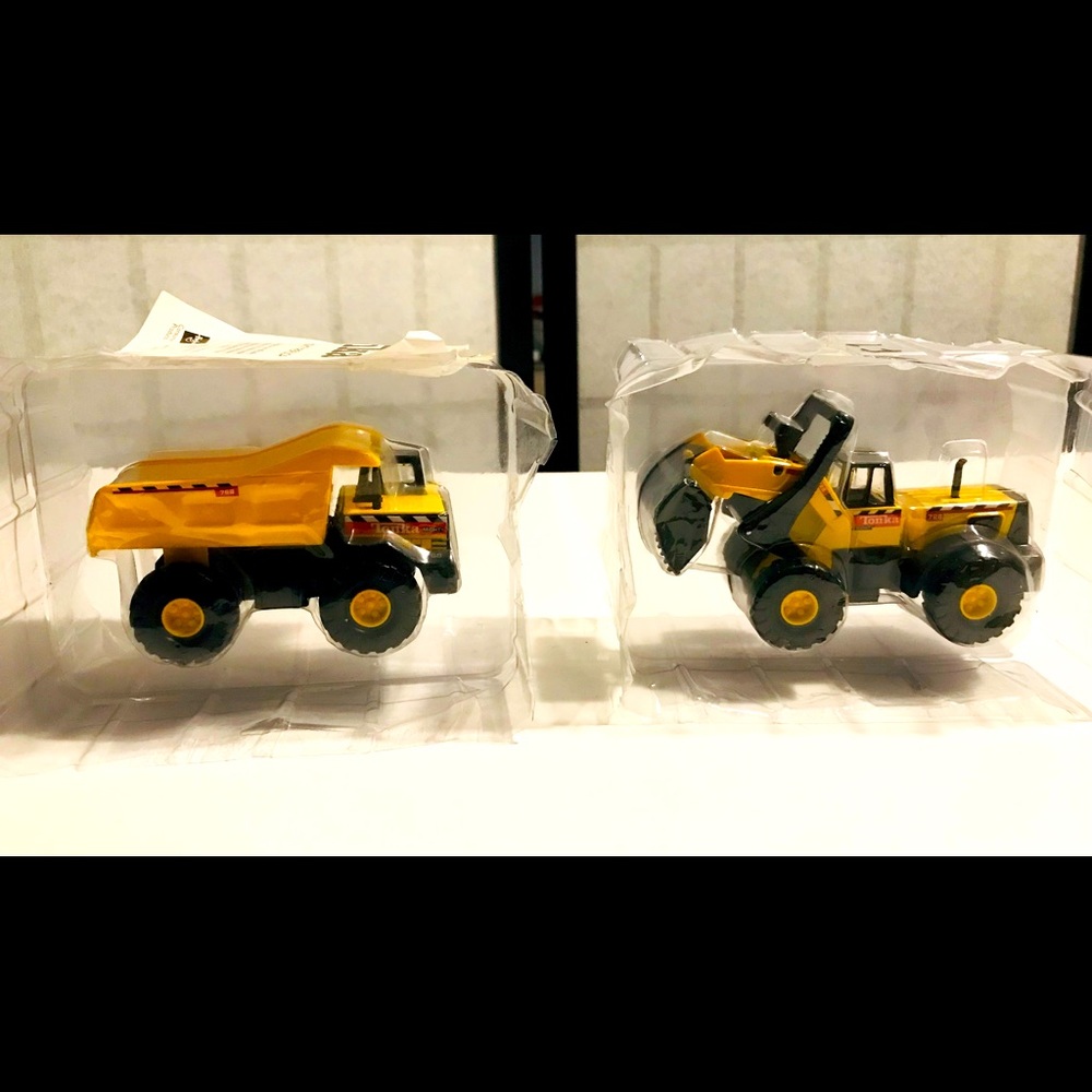 2 pc Tonka Mini Mighty Construction Set New